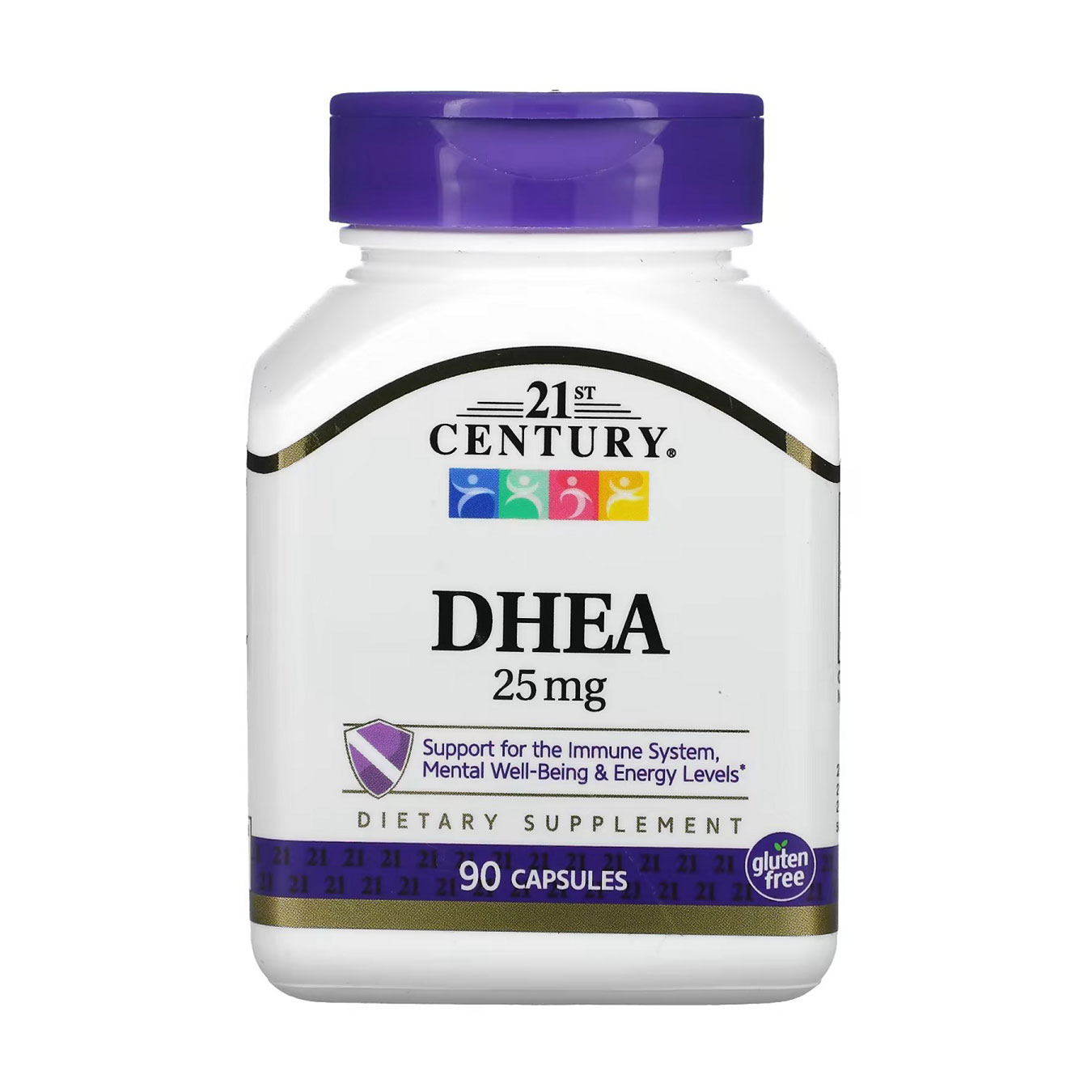 Дегідроепіандростерон 21st Century DHEA 25 мг, 90 капсул