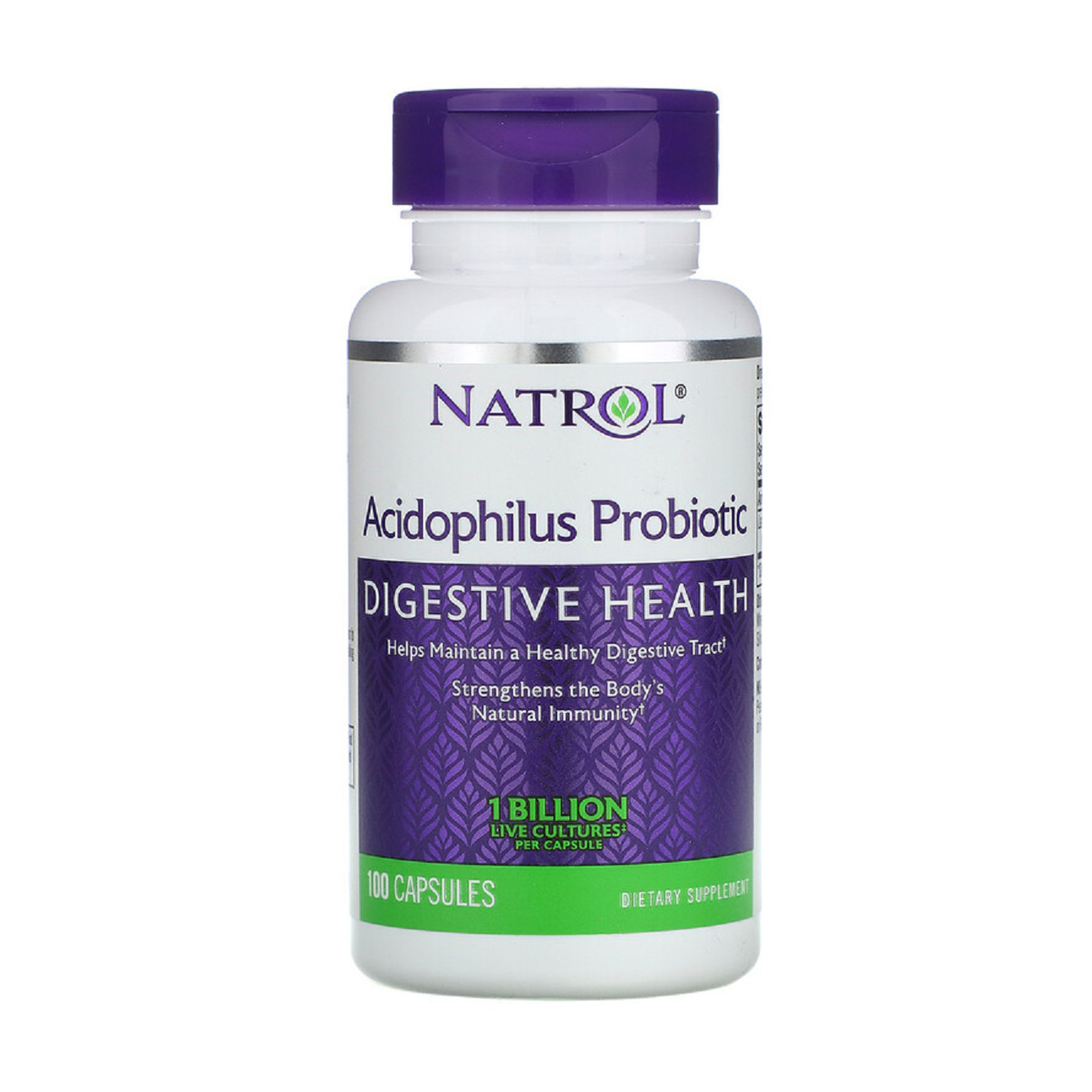 Пробіотик ацидофілус Natrol Acidophilus Probiotic, 100 капсул
